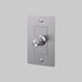 Buster + Punch 1-Gang LED Dimmer Switch – Linear - Steel / Without Logo - 1G Dimmers