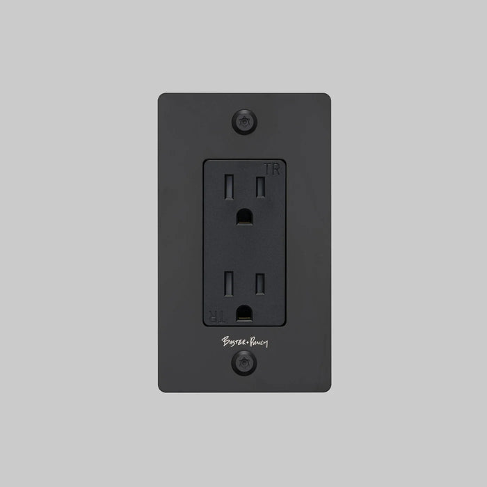 Buster + Punch 1-Gang Duplex Outlet – Linear - 1G Duplex Outlets