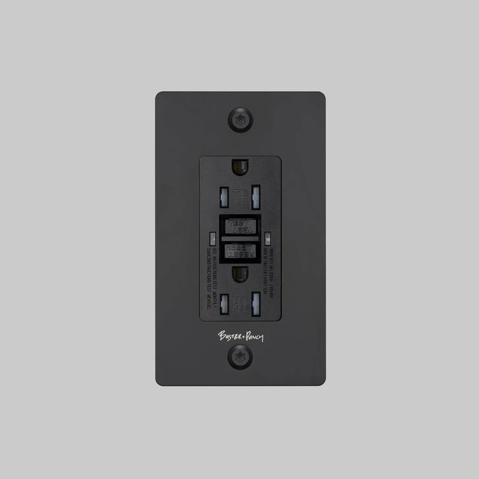 Buster + Punch 1-Gang Duplex GFCI Outlet – Linear - 1G GFCI