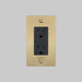 Buster + Punch 1-Gang Duplex Outlet – Linear - 1G Duplex Outlets