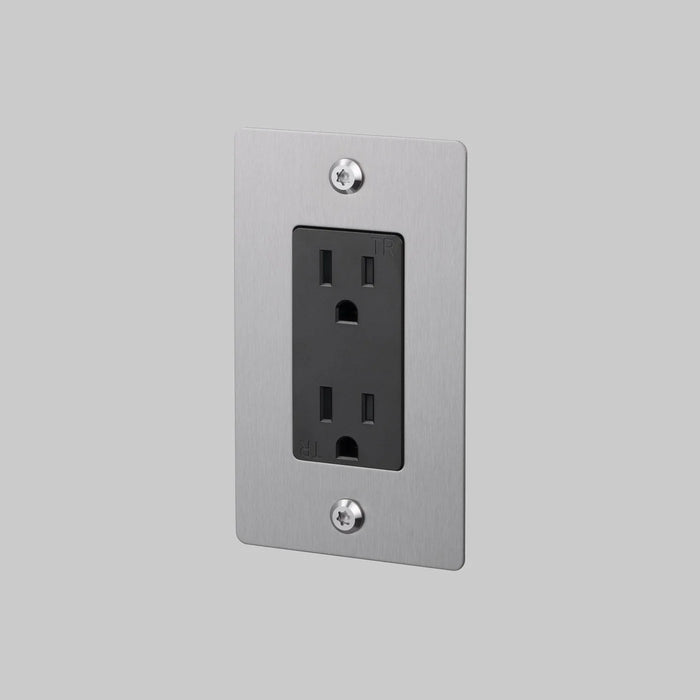 Buster + Punch 1-Gang Duplex Outlet – Linear - 1G Duplex Outlets