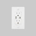 Buster + Punch 1-Gang Duplex Outlet with USB-A & USB-C – Linear - 1G USB A + C Outlets