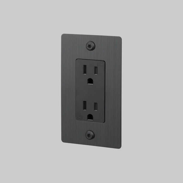 Buster + Punch 1-Gang Duplex Outlet – Linear - 1G Duplex Outlets