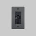 Buster + Punch 1-Gang Duplex Outlet with USB-A & USB-C – Cross - 1G USB A + C Outlets