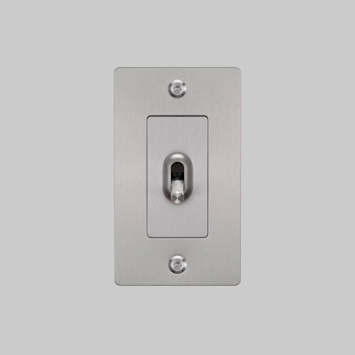 Buster + Punch 1-Gang Toggle Switch – Linear - 1G Toggle