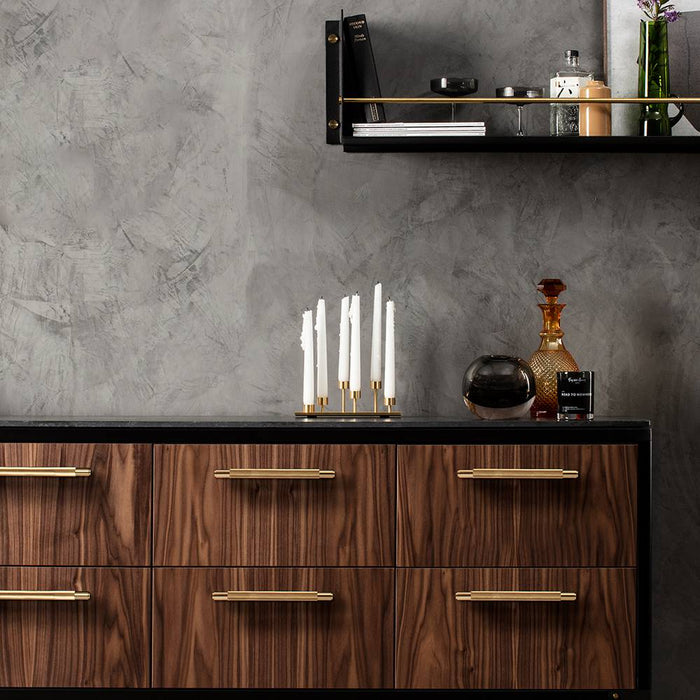 Buster + Punch Cross Knurled Cabinet Pull Bar