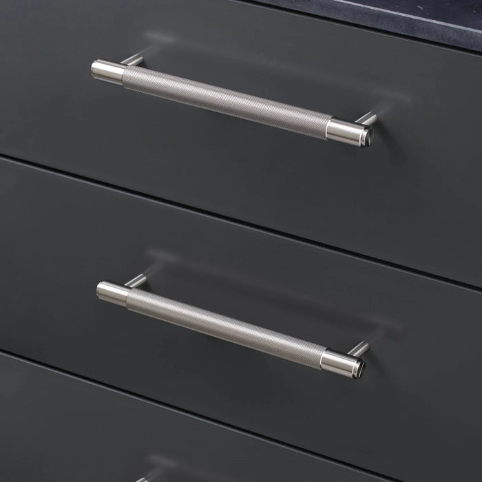 Buster + Punch Cross Knurled Cabinet Pull Bar