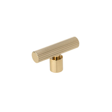 Richelieu 9730 Modern Metal Knob - Polished Gold - Cabinet Knob
