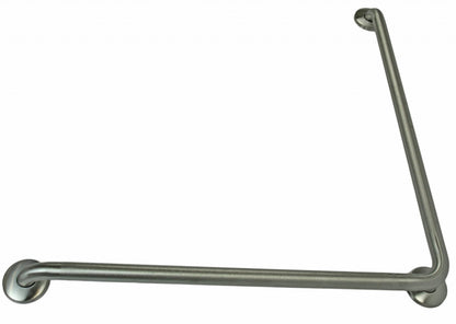 Frost 1003 L-Shaped Grab Bars- 1 ¼″ Diameter, Stainless Steel, 30"x30"