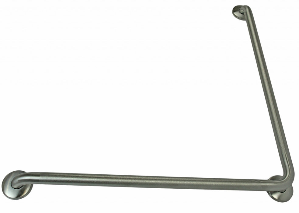 Frost 1003 L-Shaped Grab Bars- 1 ¼″ Diameter, Stainless Steel, 30"x30"