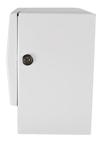 Frost 101-1 Universal Towel Dispenser with Lock, White