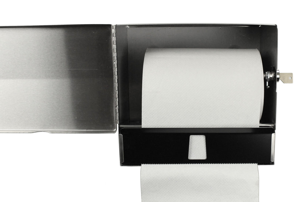 Frost 103-1 Universal Towel Dispenser with Lock, Stainless Steel