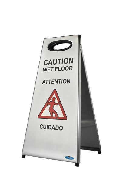 Frost 1119 Stainless Steel Wet Floor Sign