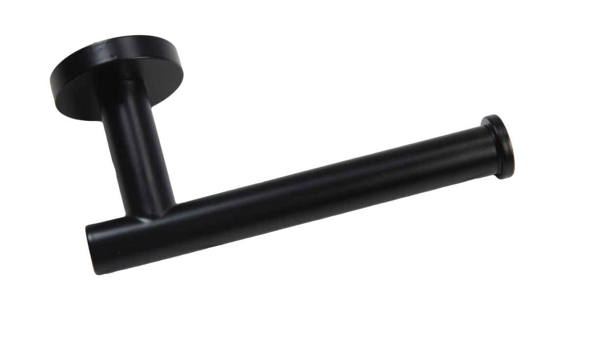 Frost 1131 Surface Mounted Single Toilet Paper Holder, Matte Black
