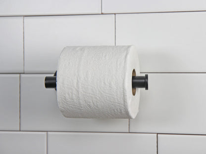 Frost 1131 Surface Mounted Single Toilet Paper Holder, Matte Black
