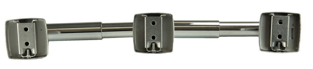 Frost 1135-DBLS Surface Mounted Double Toilet Paper Holder