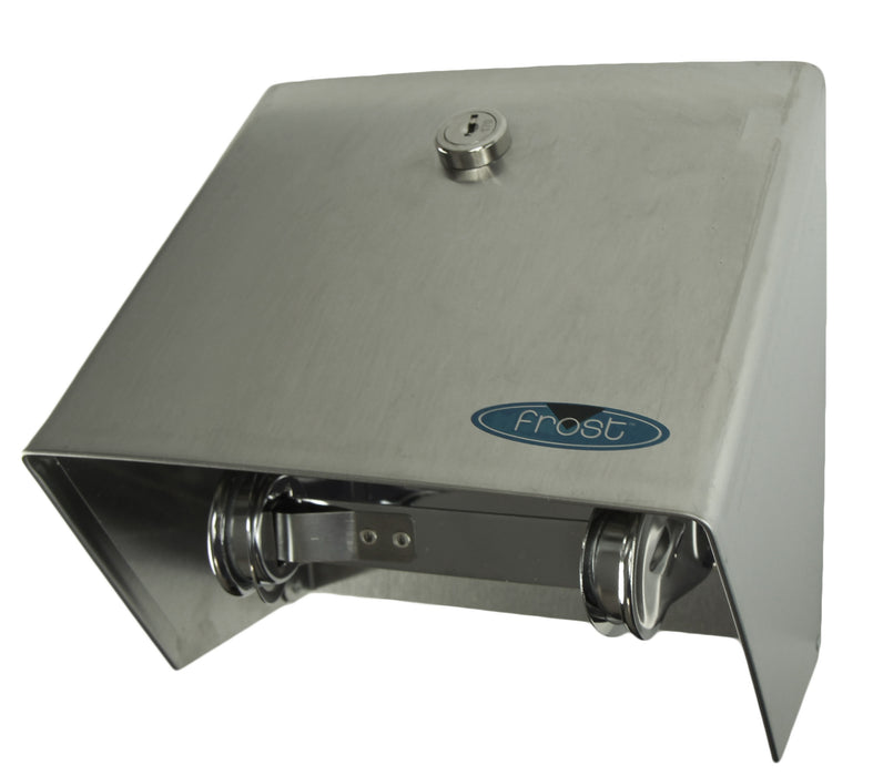 Frost 156-S Toilet Roll Tissue Dispenser with Hood