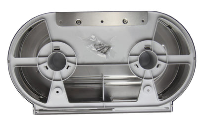 Frost 169 Universal Jumbo Double Toilet Tissue Dispenser, Stainless Steel