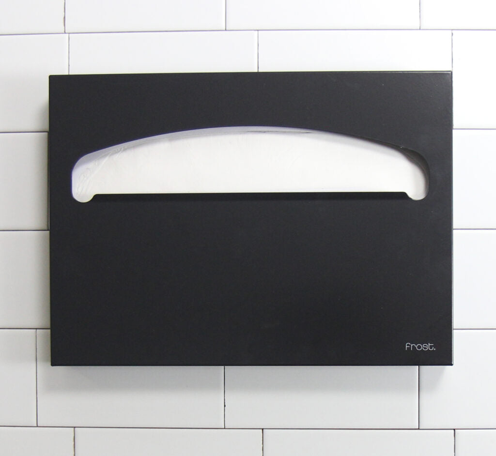 Frost 199-BLK Toilet Seat Cover Dispenser, Black