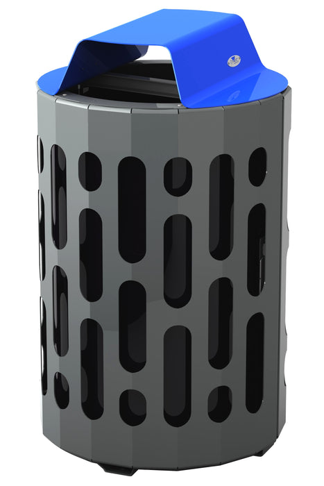 Frost 2020 Stingray Outdoor Steel Waste Receptacle