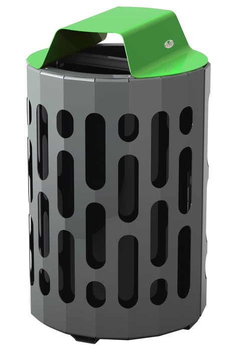 Frost 2020 Stingray Outdoor Steel Waste Receptacle