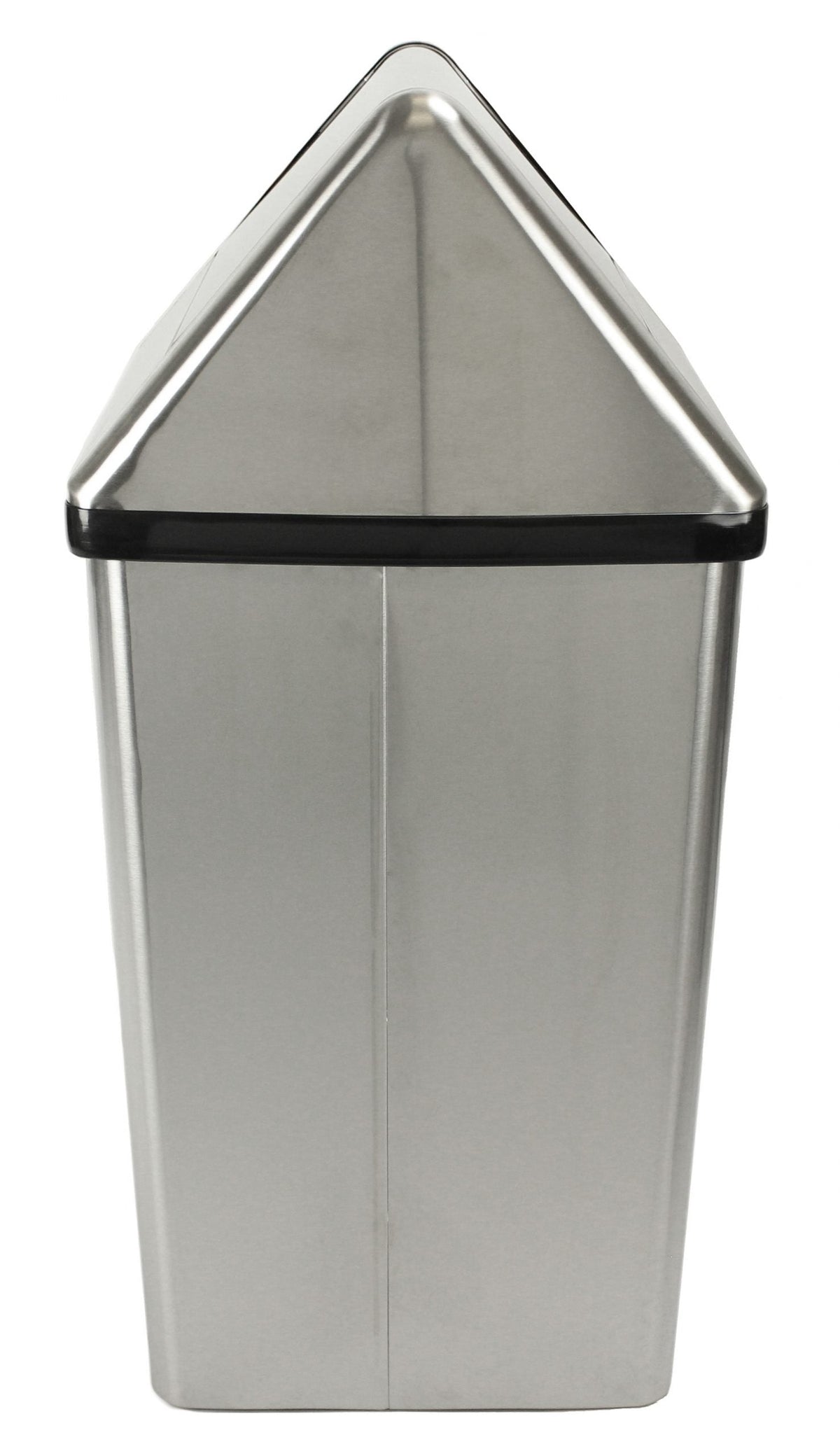 Frost 301 Free Standing Swing Top Waste Receptacle, Stainless Steel
