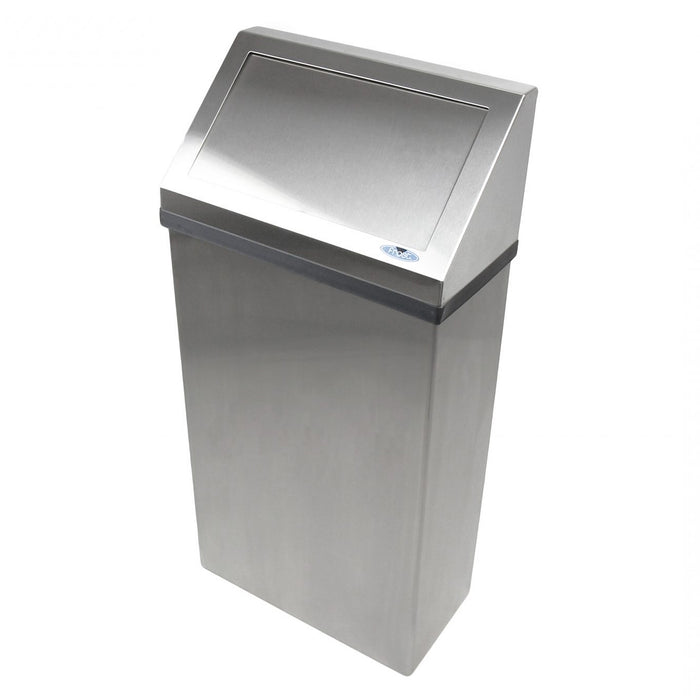 Frost 303 Wall Mounted Waste Receptacle with Galvanized Liner