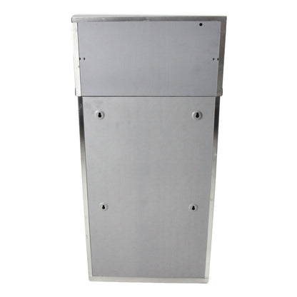 Frost 303 Wall Mounted Waste Receptacle, Stainless Steel