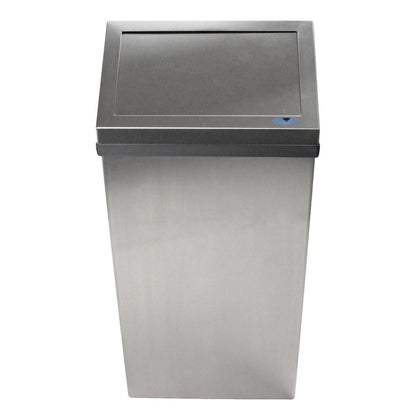 Frost 303 Wall Mounted Waste Receptacle, Stainless Steel