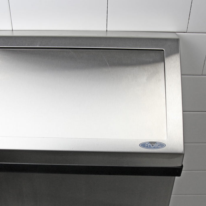 Frost 303 Wall Mounted Waste Receptacle, Stainless Steel
