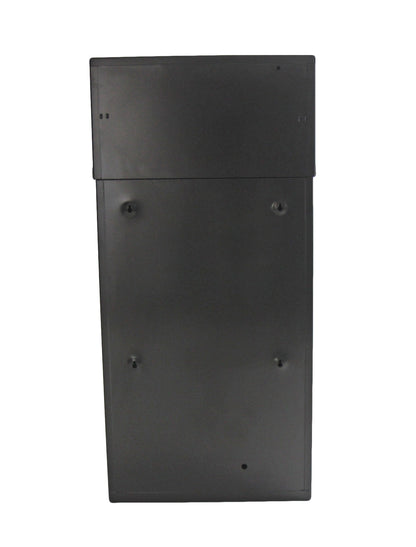 Frost 303 Wall Mounted Waste Receptacle, Matte Black