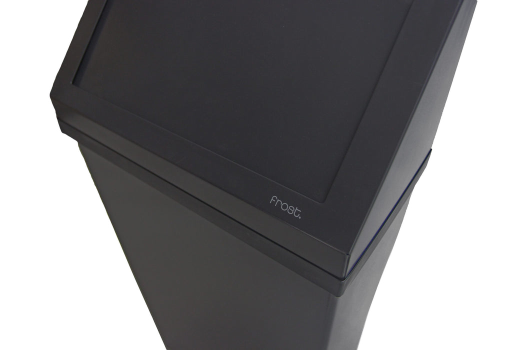 Frost 303 Wall Mounted Waste Receptacle, Matte Black
