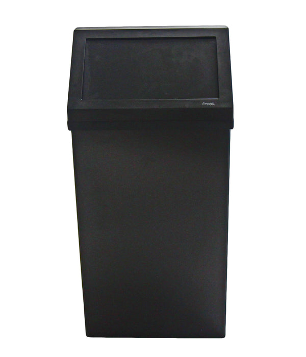 Frost 303 Wall Mounted Waste Receptacle, Matte Black
