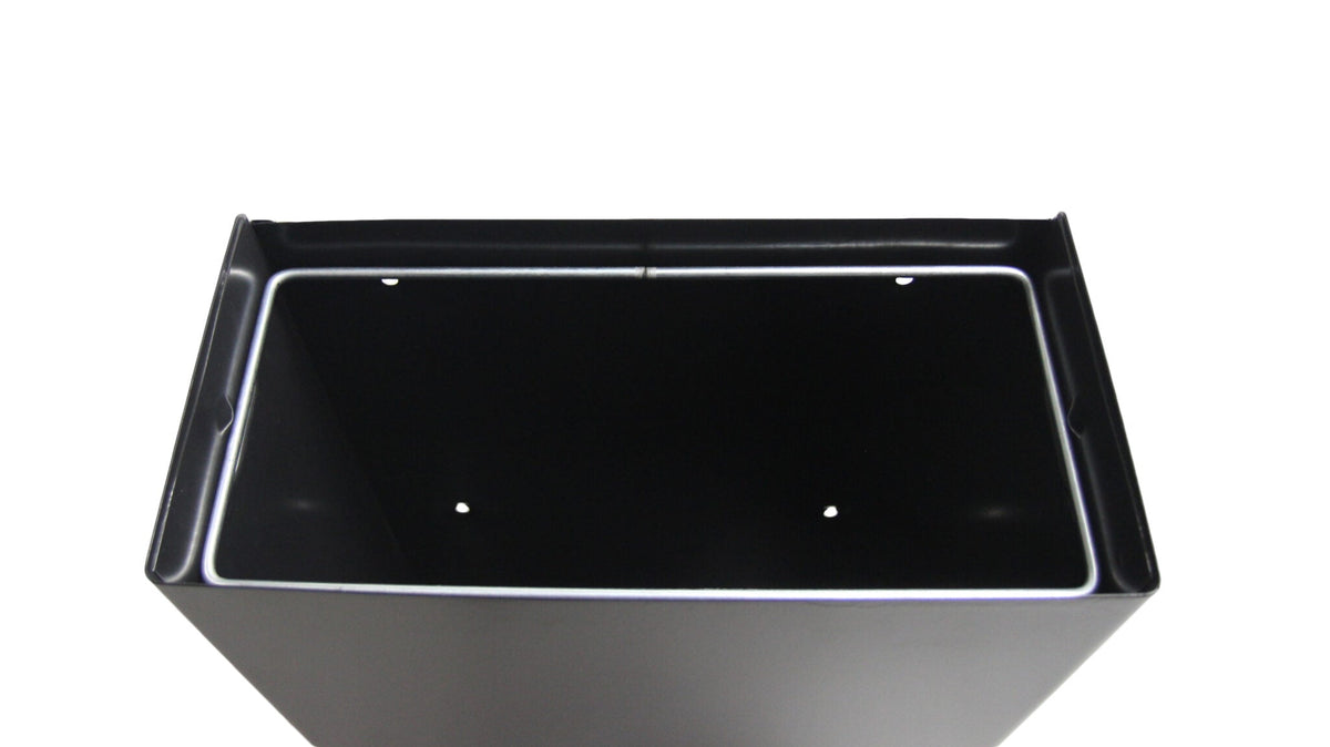 Frost 303 Wall Mounted Waste Receptacle, Matte Black