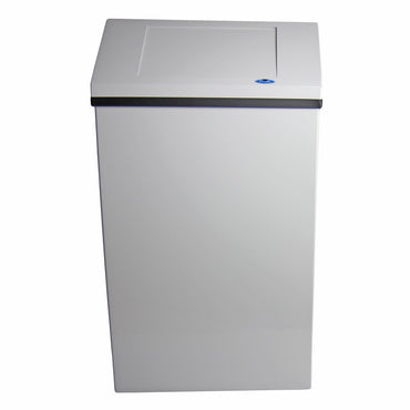 Frost 304 Wall Mounted Waste Receptacle, White