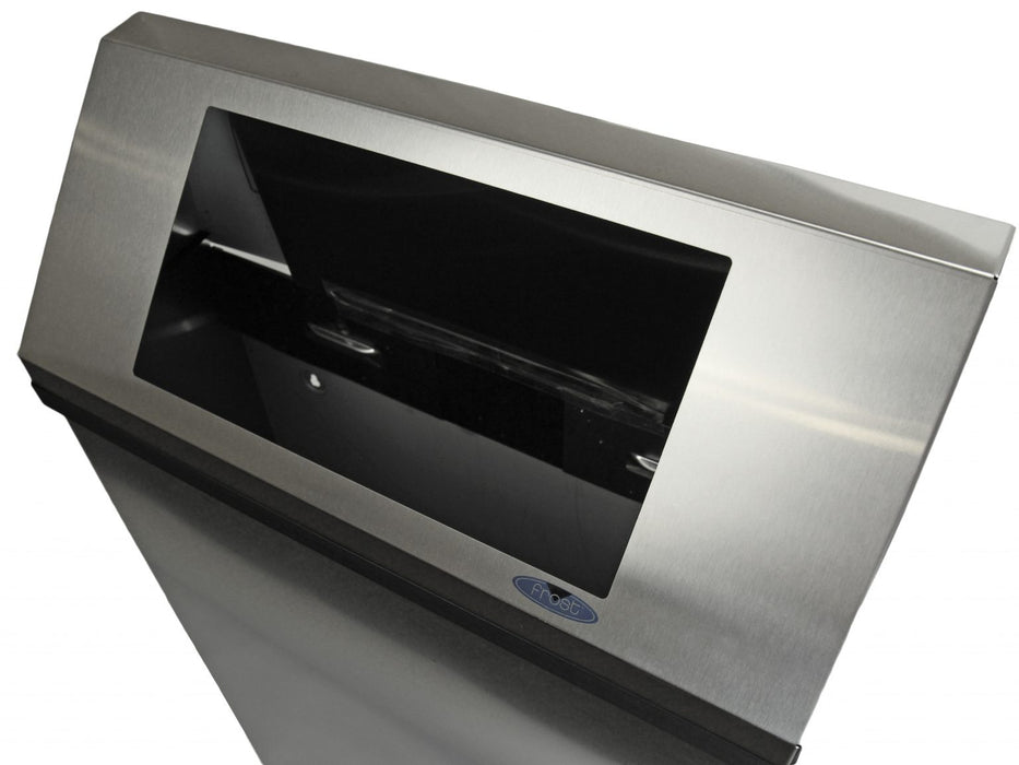 Frost 304 Wall Mounted Waste Receptacle, Stainless Steel