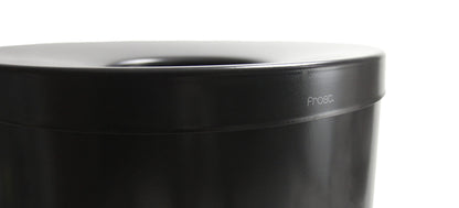 Frost 310 Lobby Waste Receptacle, Matte Black