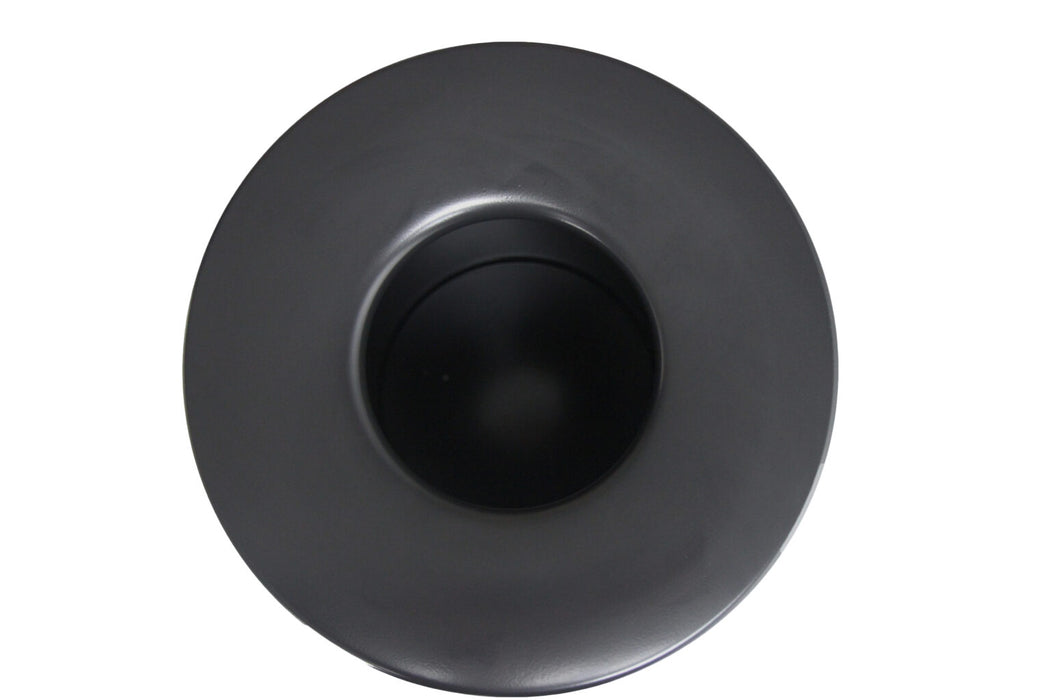 Frost 310 Lobby Waste Receptacle, Matte Black