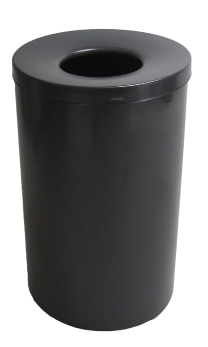 Frost 310 Lobby Waste Receptacle, Matte Black