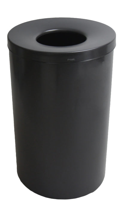 Frost 310 Lobby Waste Receptacle, Matte Black