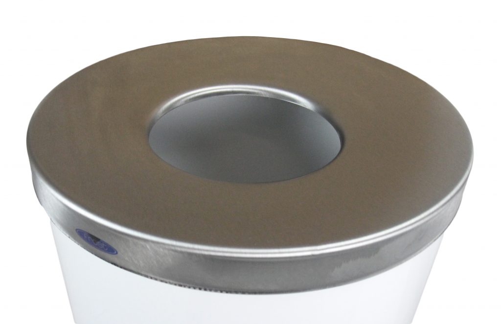 Frost 310 Lobby Waste Receptacle, Stainless Steel