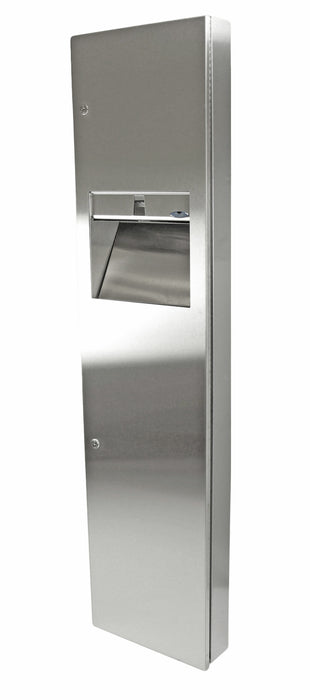 Frost 400 Stainless Steel Combination Towel Dispenser/Disposal