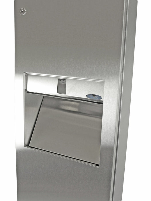 Frost 400 Stainless Steel Combination Towel Dispenser/Disposal