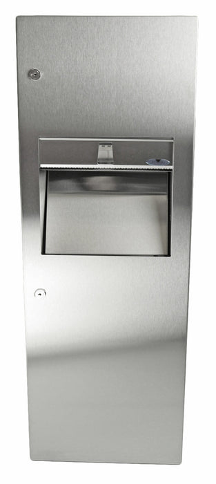 Frost 410 Stainless Steel Combination Towel Dispenser/Disposal