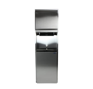 Frost 422 Stainless Steel Control Roll Combination Towel/Waste Receptacle