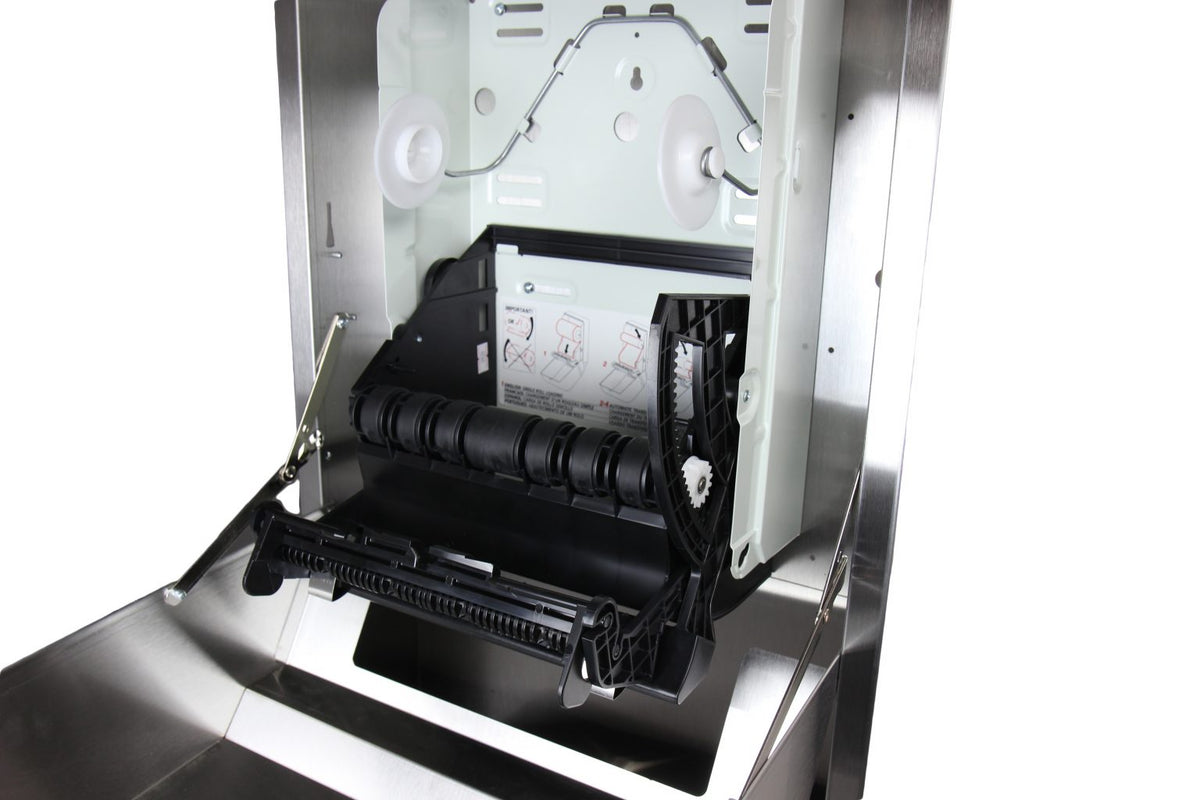 Frost 422 Stainless Steel Control Roll Combination Towel/Waste Receptacle