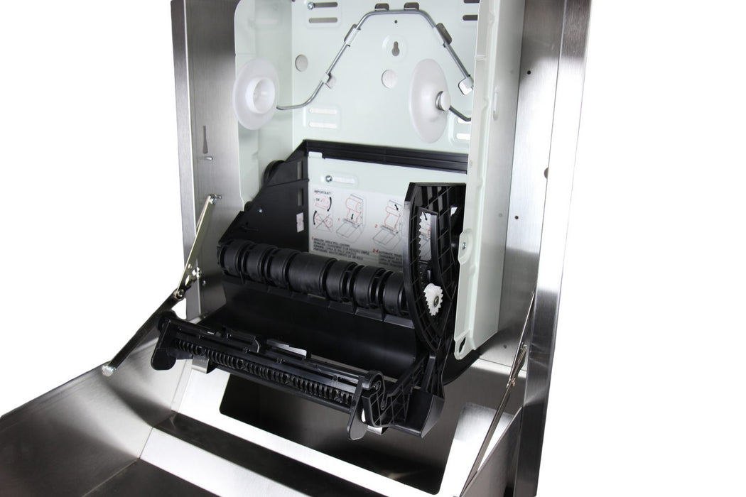 Frost 422 Stainless Steel Control Roll Combination Towel/Waste Receptacle