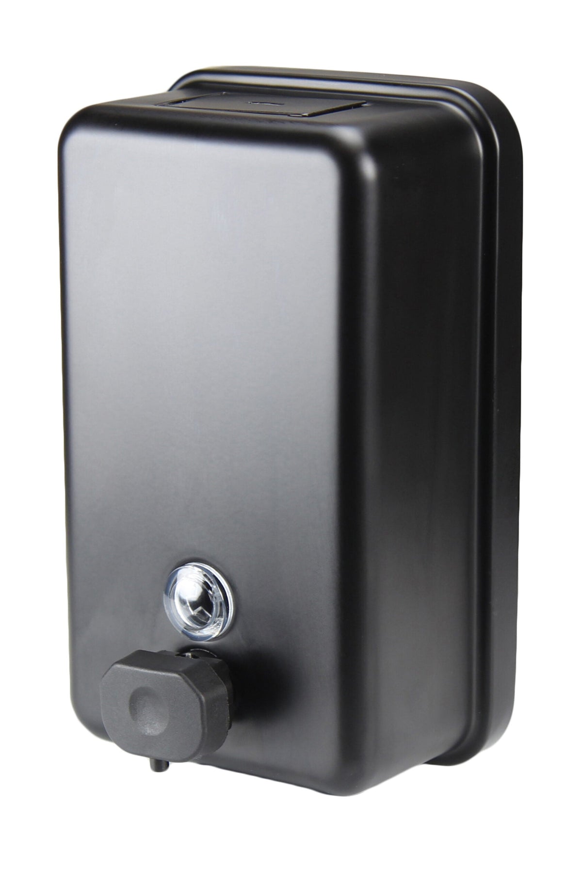 Frost 708-BLK Universal Tank Type Liquid Soap Dispenser, Matte Black