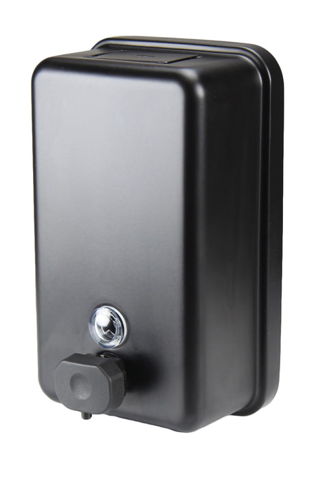 Frost 708-BLK Universal Tank Type Liquid Soap Dispenser, Matte Black