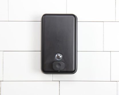 Frost 708-BLK Universal Tank Type Liquid Soap Dispenser, Matte Black